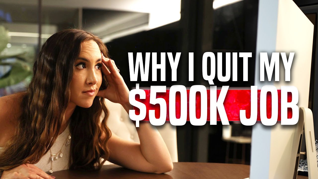 I Quit My $500,000 Job After I Learned THIS