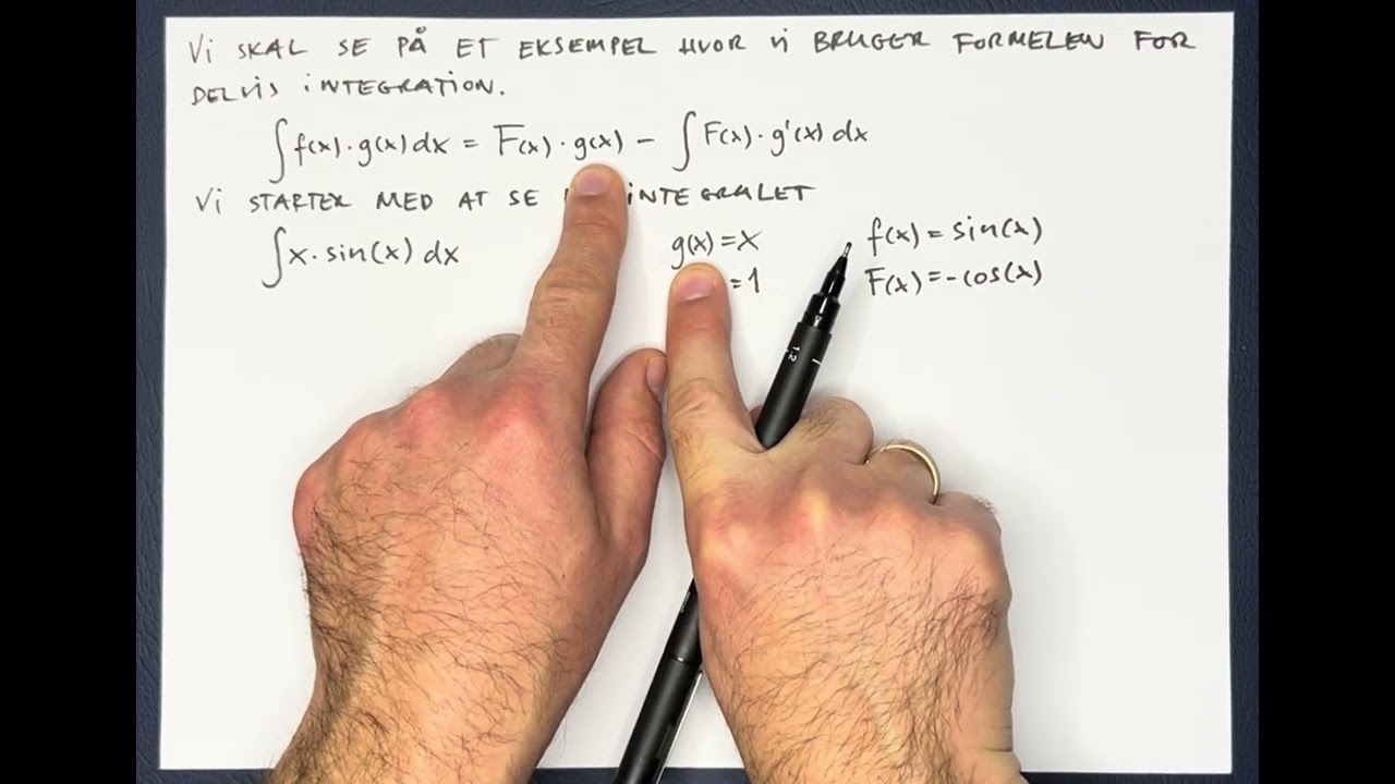 Partiel integration - eksempel 01