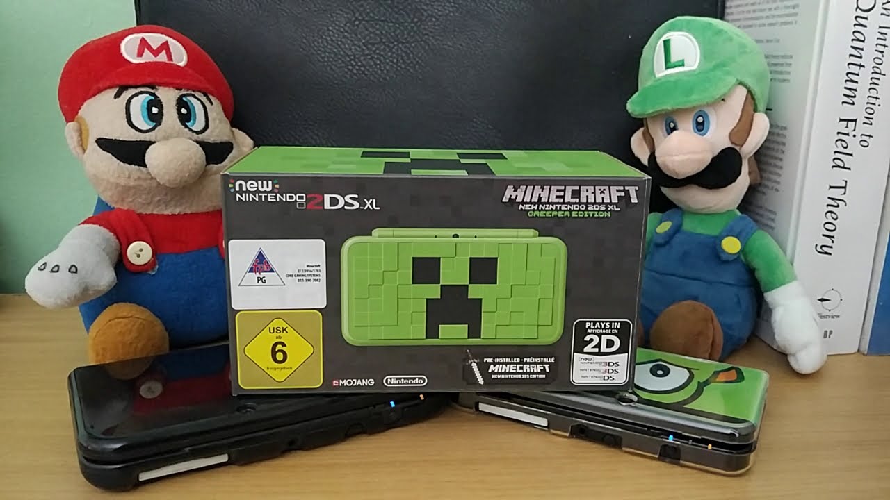 Unboxing Minecraft New 2DS XL from Black Friday Sale for $100