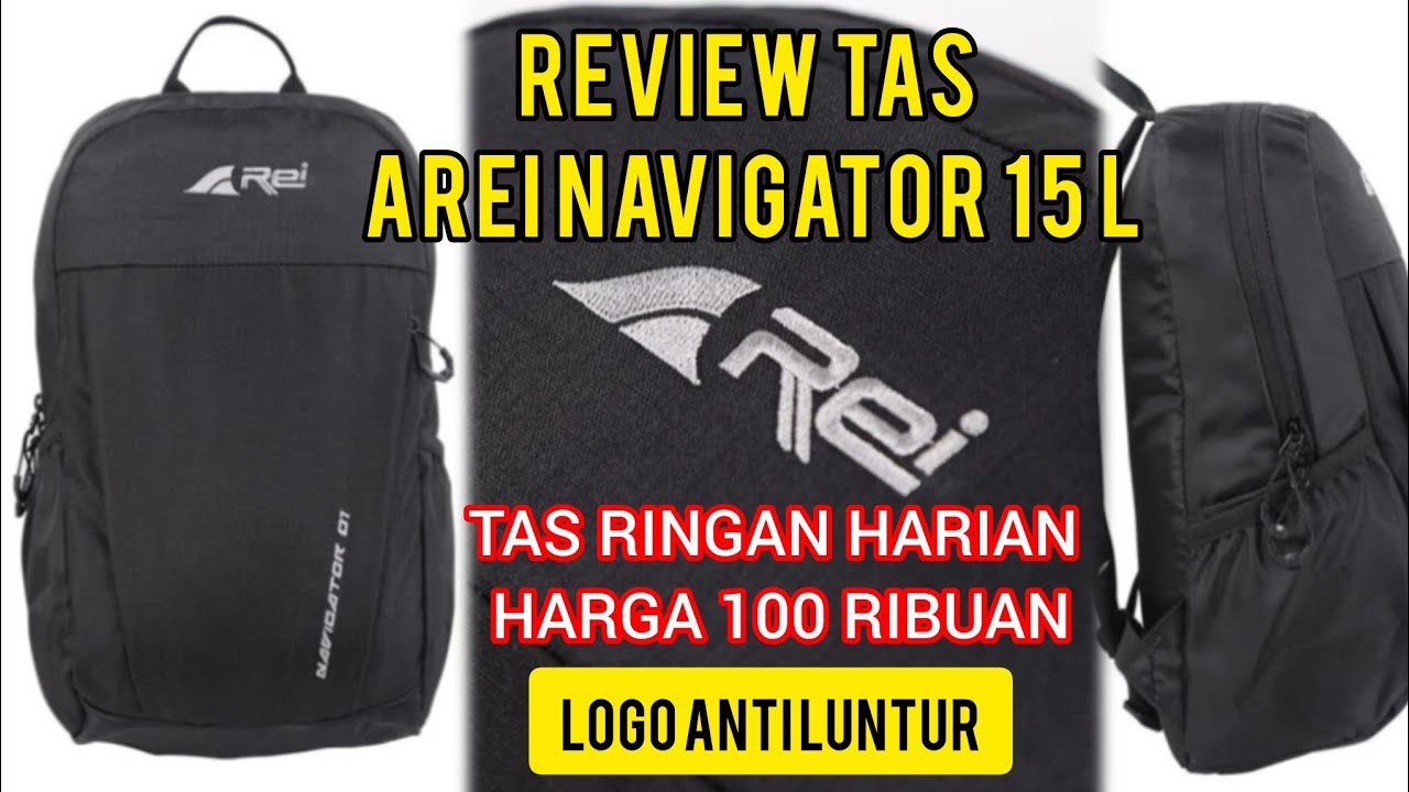 REVIEW TAS AREI NAVIGATOR 15 L || TAS RINGAN HARIAN || MUFIFAMILY