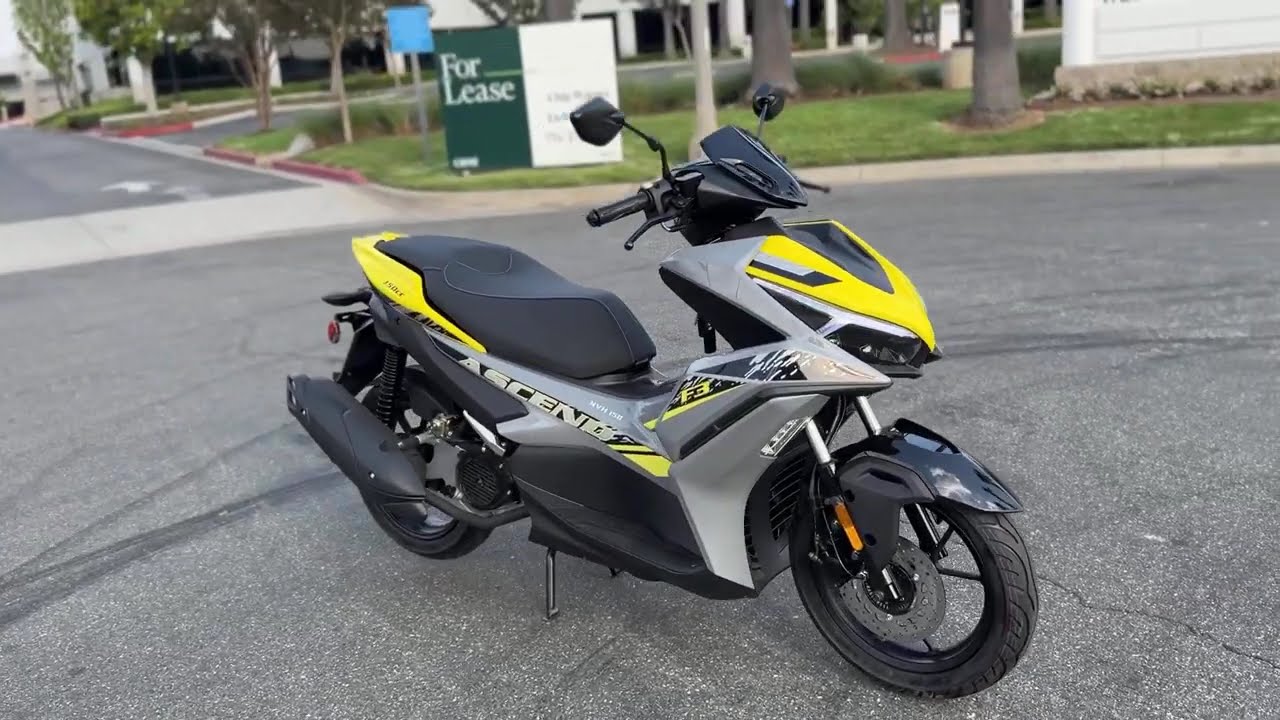 New 2024 Ascend F3 150cc Scooter For Sale In Corona, CA