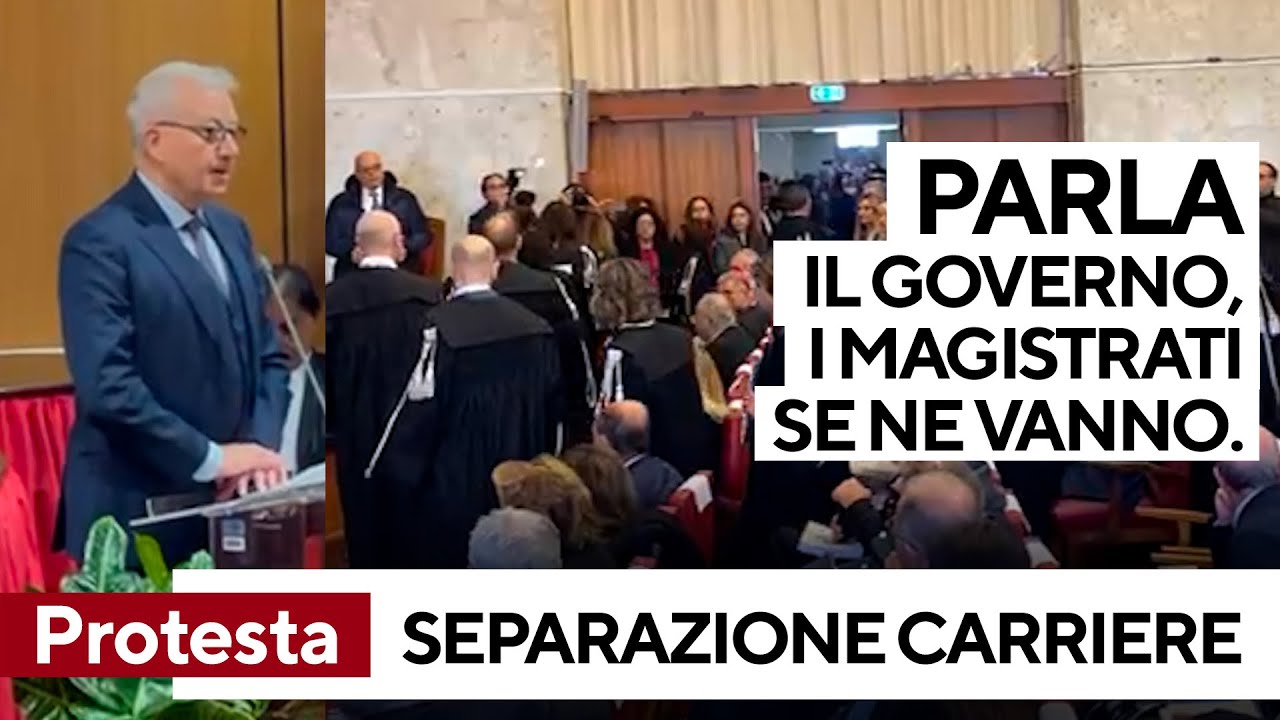 Magistrati contro la separazione delle carriere. A Roma Mantovano critico: 