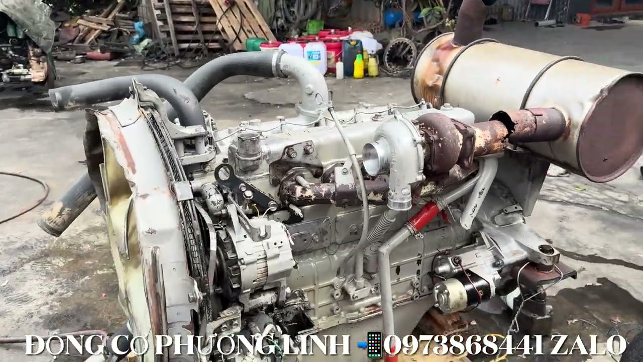 Động Cơ ISUZU 6BG1 HỆ MÁY ĐÀO AECẦN LH☎️0973868441 ZALO