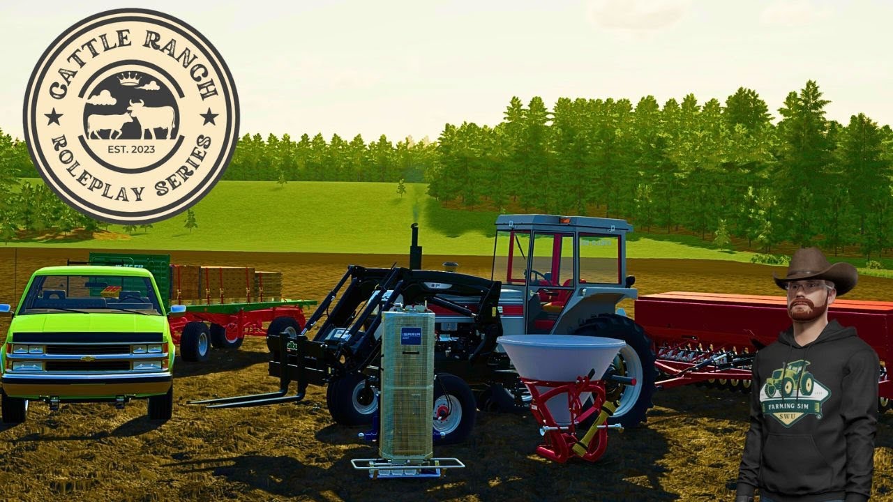 I Drilled My First Field (Roleplay) | Farming Simulator 22