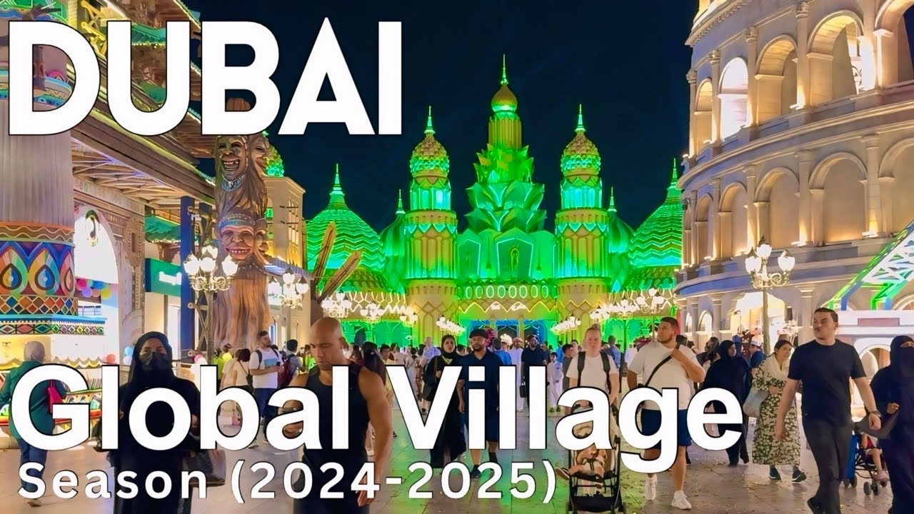 DUBAI GLOBAL VILLAGE |4K| Dubai Global Village Walking Tour 2024-2025 🇦🇪