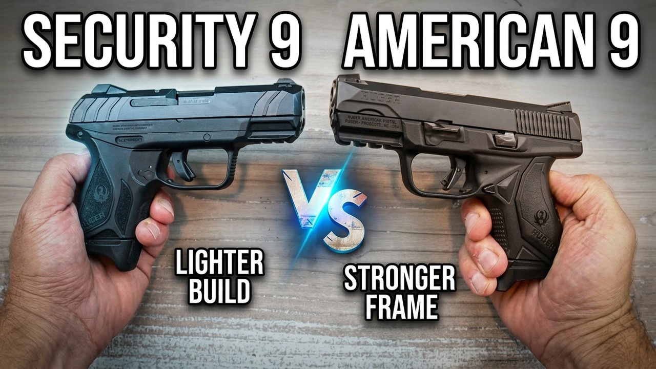 Ruger Security 9 C VS Ruger American C