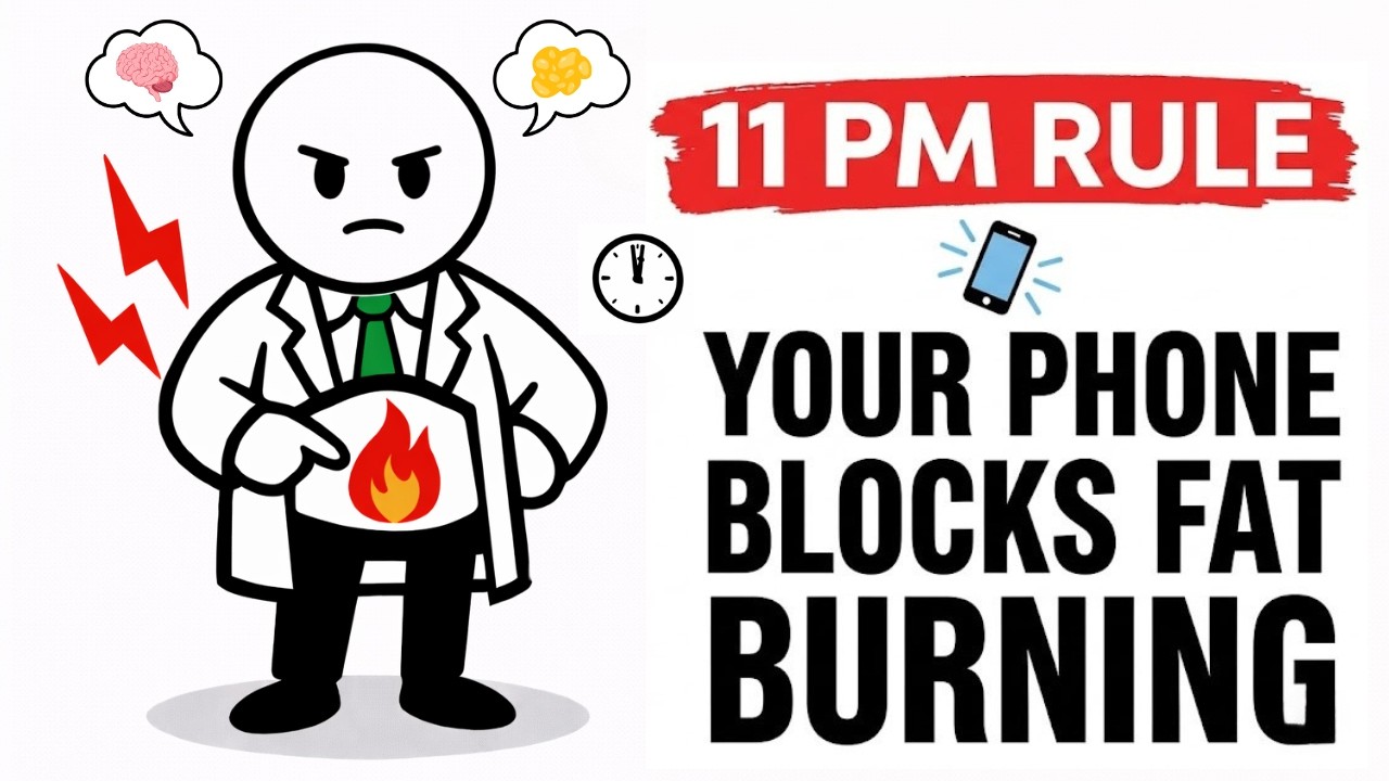 The 11 PM Rule: Why Your Body Refuses to Burn Belly Fat?