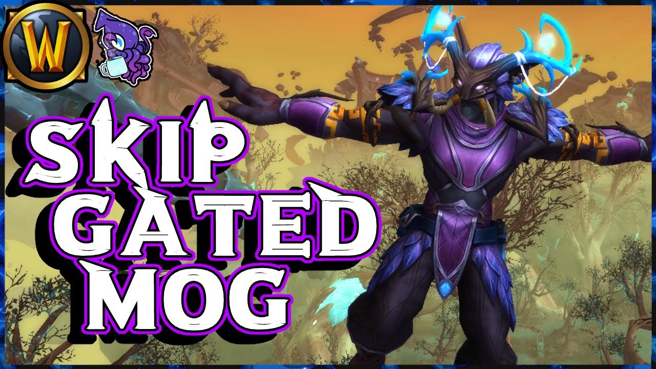 Соберите полный комплект трансмогрификации Кортии за ОДИН день 💖 Shadowlands