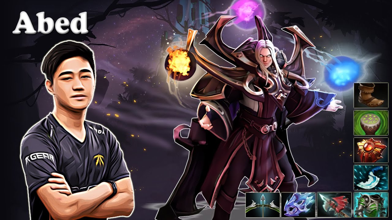 Abed - Invoker Midlane | Dota 2 7.29 Gameplay