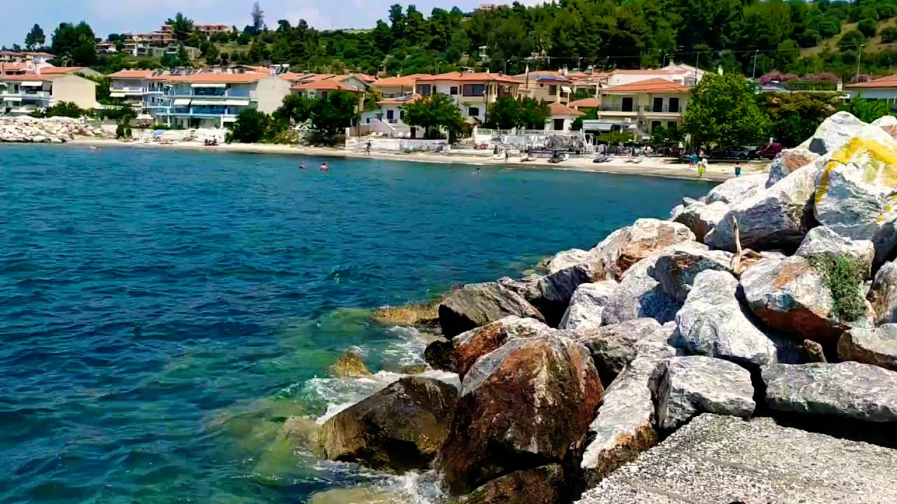 Skioni  Beach, Kassandra, Halkidiki, Greece