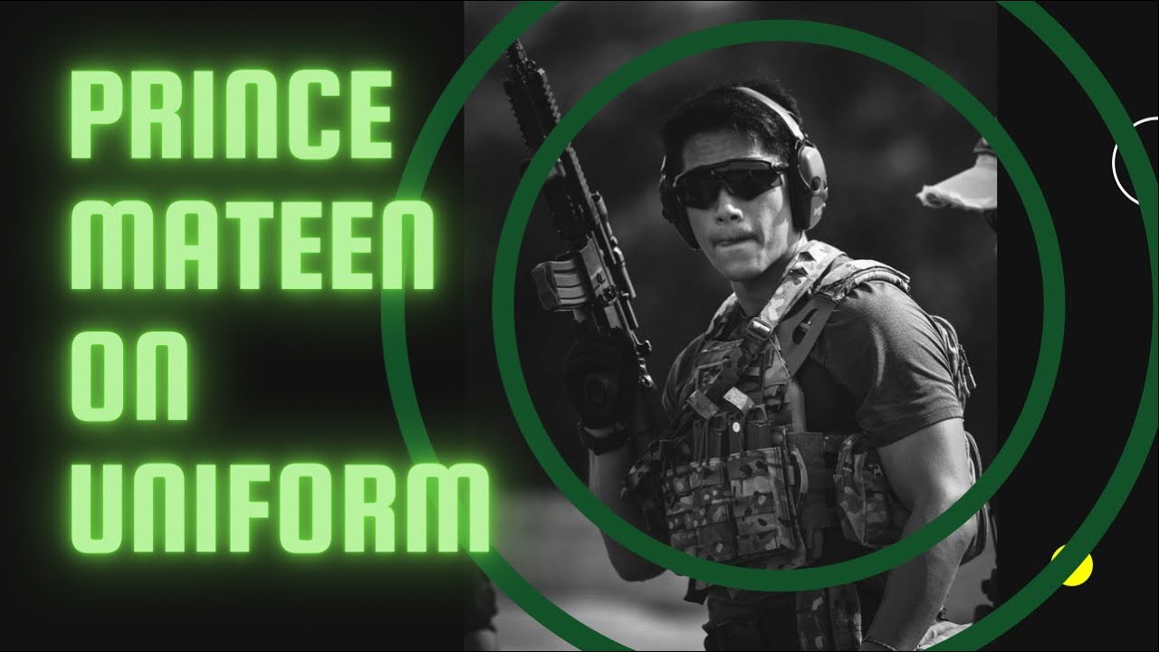 Prince Mateen in uniform