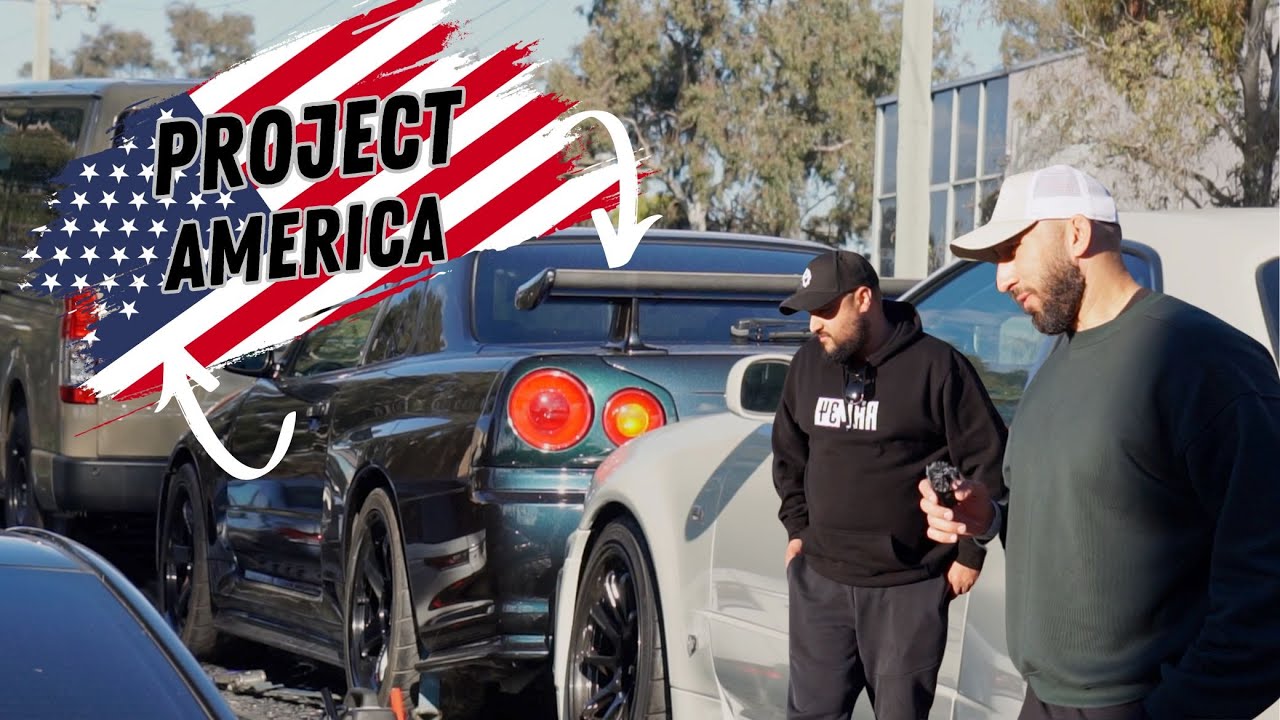 R34 GTR MNP2  headed to the USA!!! AKA Project America
