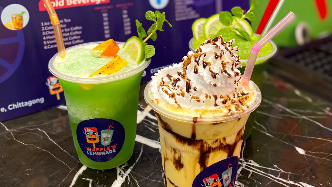Get premium drinks and crispiest waffle at Waffle n Lemonade