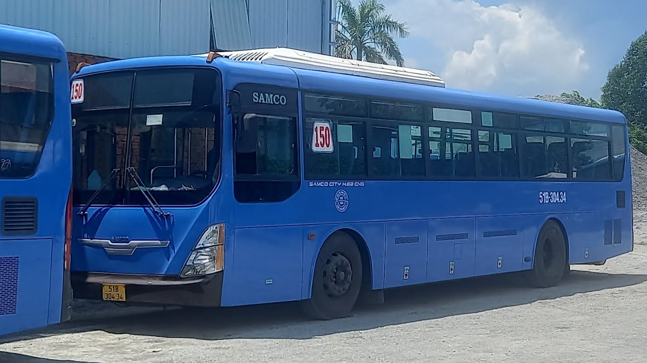 HCMC Bus - Full hành trình lượt về xe buýt 150 rời BX.buýt Tân Vạn (Bến mới) về BX.buýt Chợ Lớn