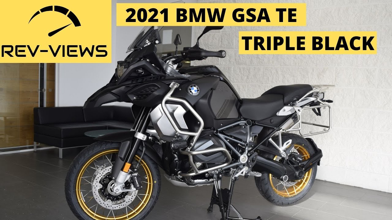 New 2021 BMW R 1250 GS Adventure TE - Triple Black