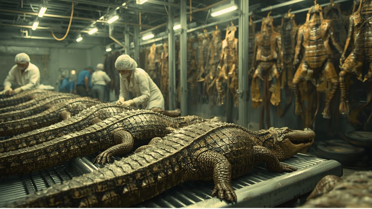 How Crocodile Leather Is Made 🐊 &mdash; From Egg to High-End Fashion