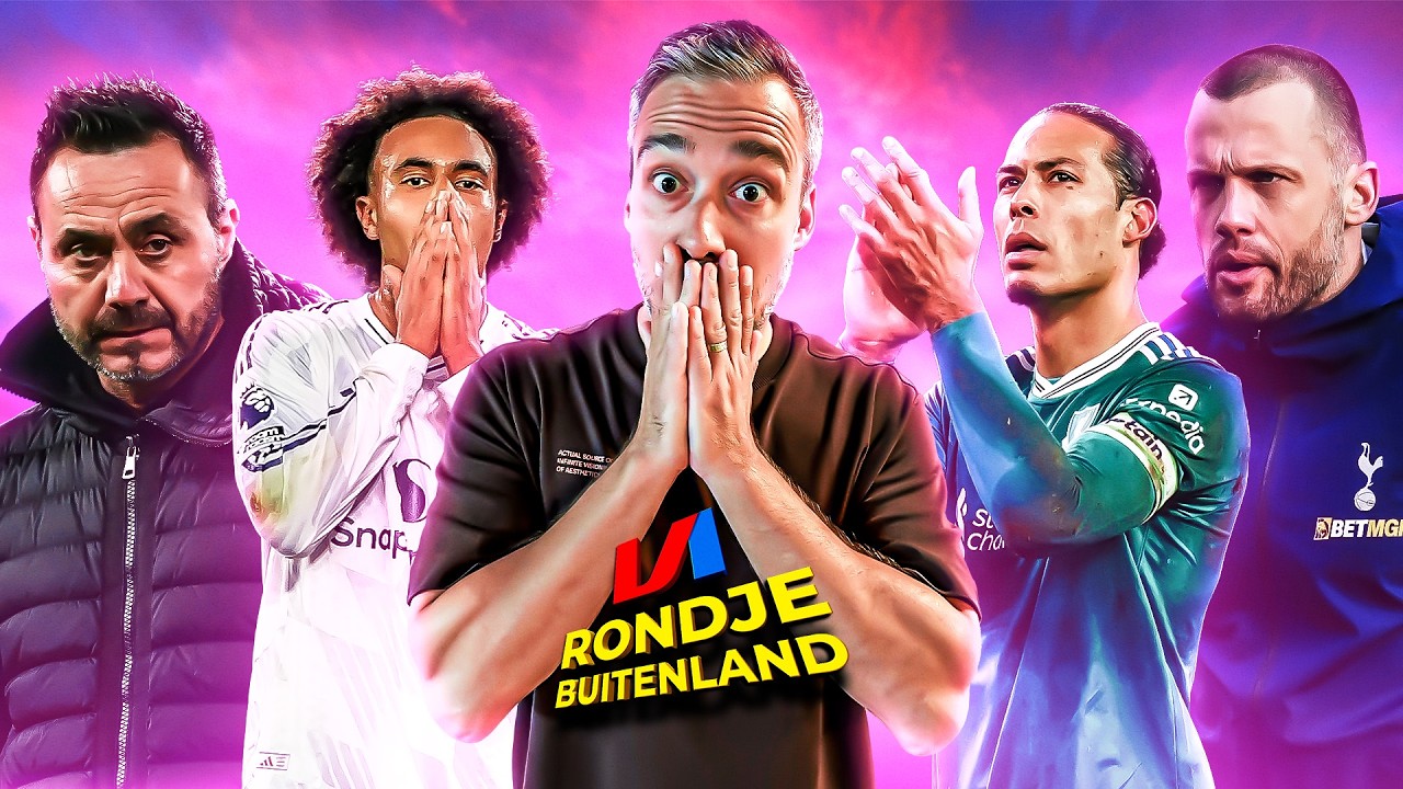 De Zerbi of Heitinga: wie redt Tottenham Hotspur? | Rondje Buitenland Extra