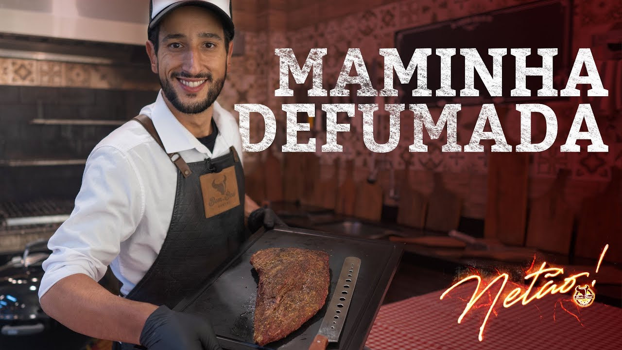 Como fazer Maminha defumada na Churrasqueira | Netão! Bom Beef #24