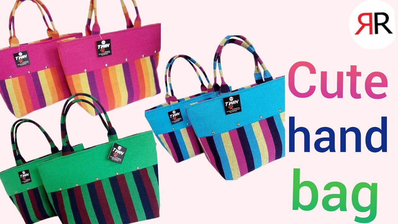 Cute Hand bag/ Ladies bag #sewing_tutorials #Twin_R #Hand_bag