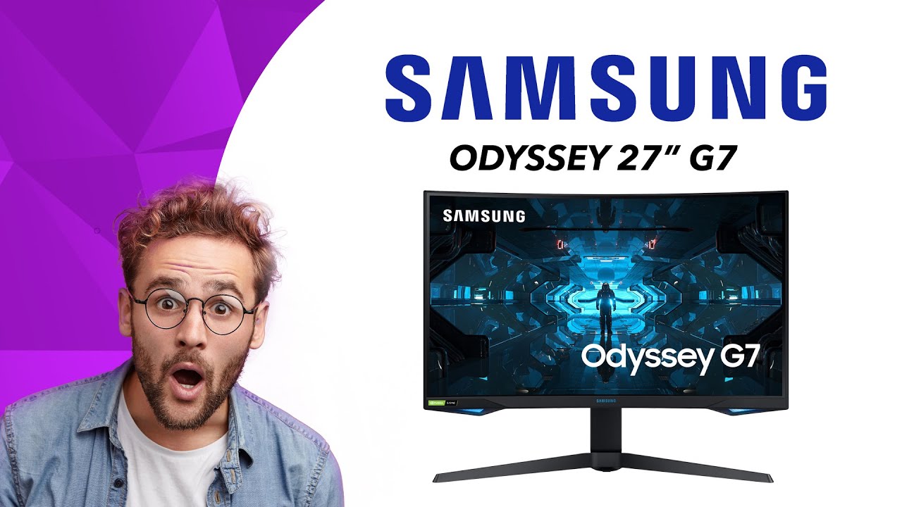 Monitor LED SAMSUNG Odyssey 27&rdquo; G7 | Wideoprezentacja