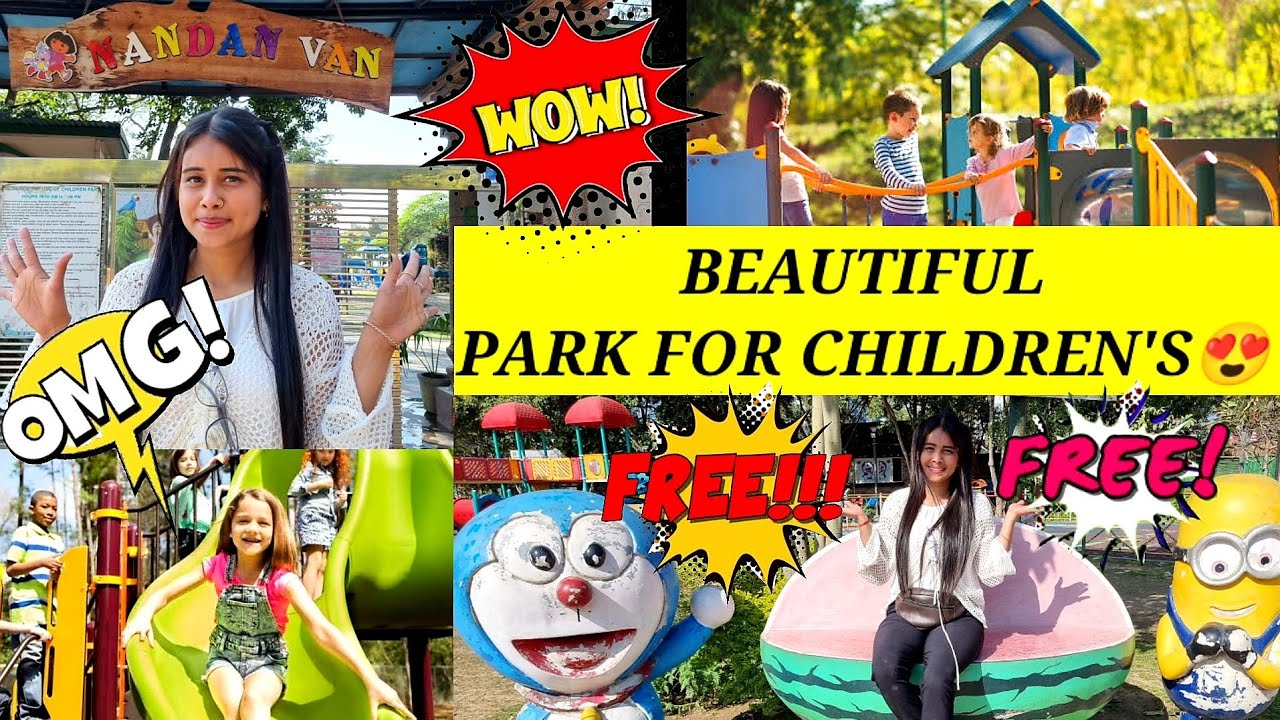 Nandan Van Children Park | SDMC Park at Greater Kailash |Kids Paradise |funny video @NaughtyPriyanka71