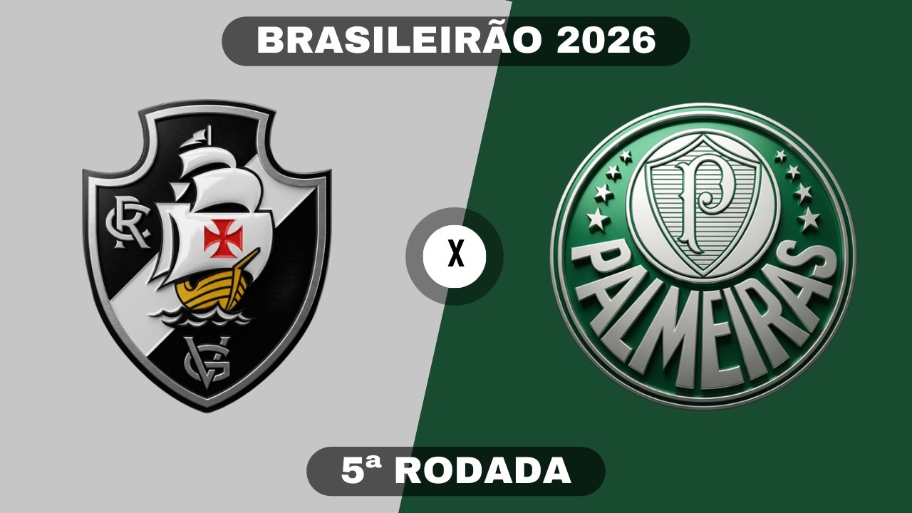 VASCO x PALMEIRAS | Brasileirão 2026 | 5ª Rodada | Simulação PES 21 (Gogosz Patch)