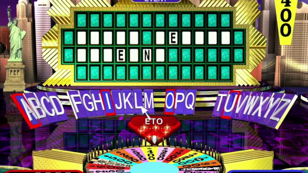 Wheel of Fortune 1st Edition (Windows) Gameplay
