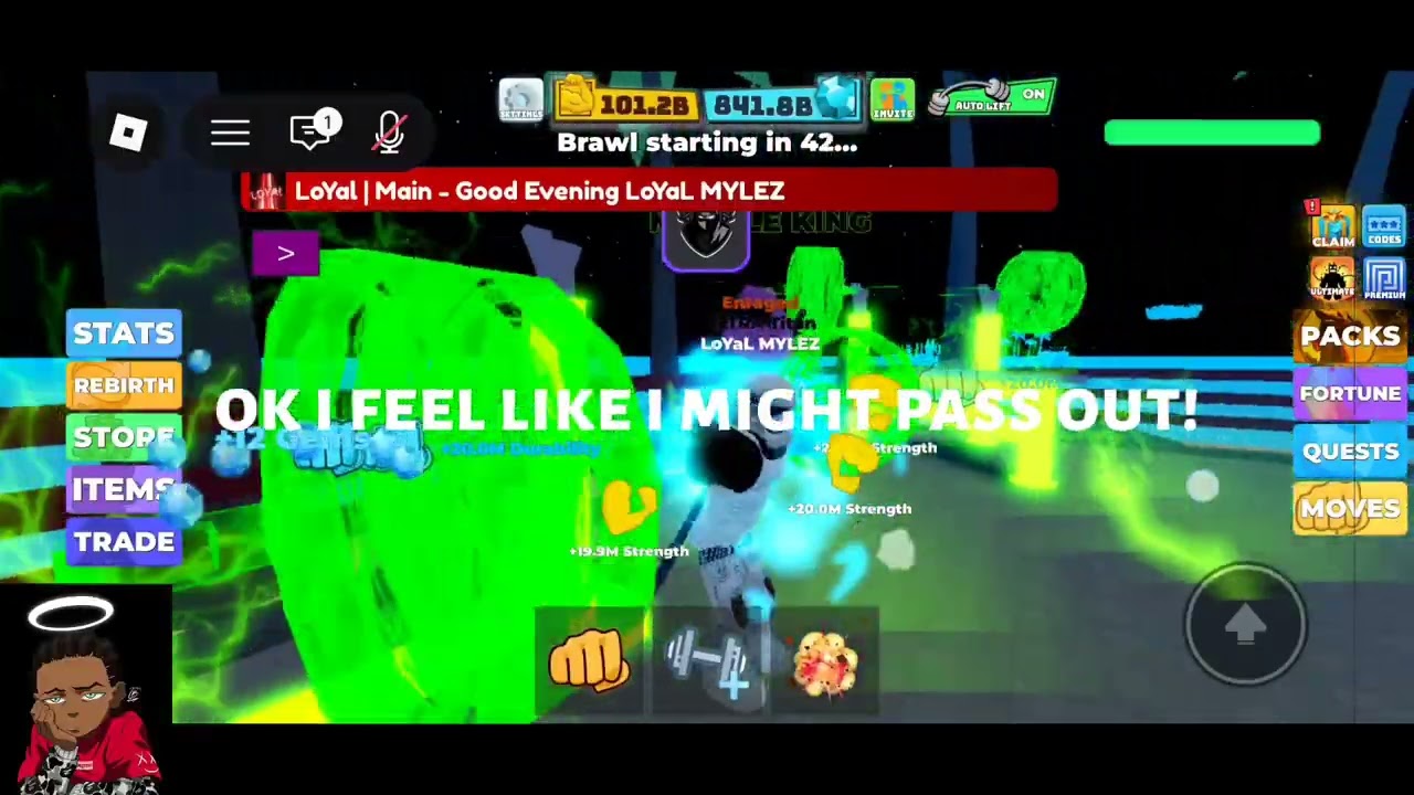 Grinding to Greatness! | Roblox Muscle Legends!