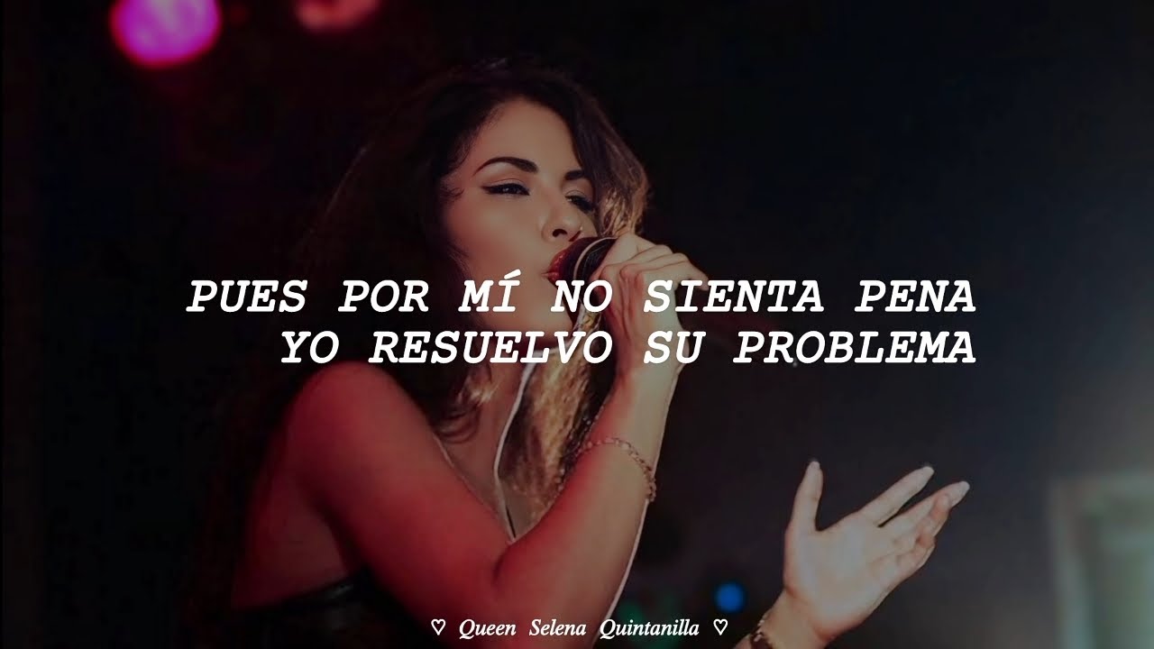 ✭ Selena - Yo Me Voy (Cover De Juan Gabriel) [Letra /Lyrics] ✭