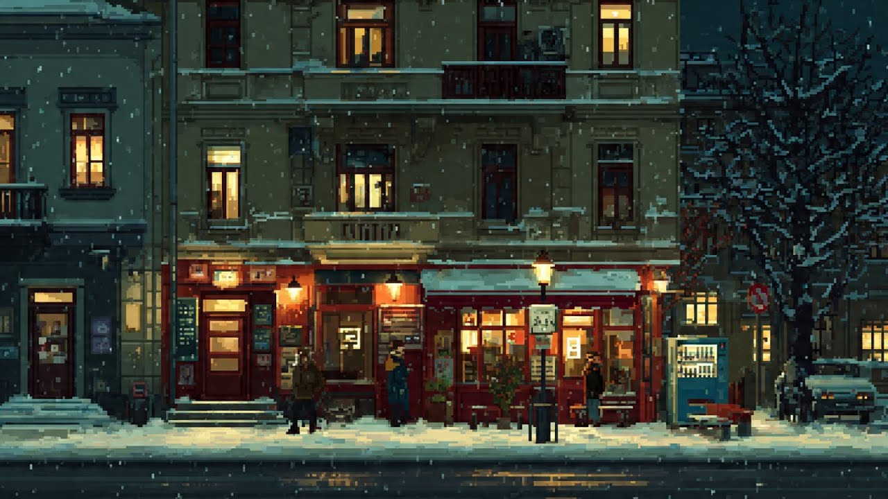 Cozy Comfort ☕ Lofi Chill Beats for Your Winter Evening Wind-Down ❄️