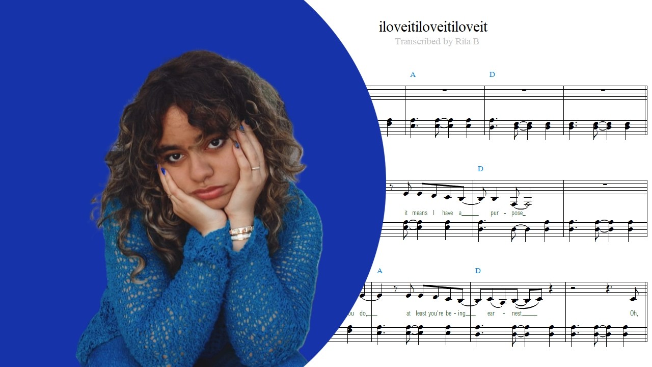 Bella Kay — iloveitiloveitiloveit — Piano Sheet Music