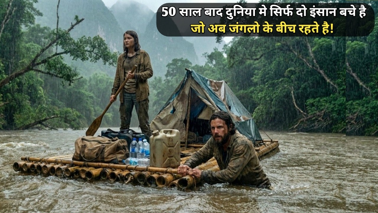 In 2050, The Last Human's On EARTH, Try To SURVIVE In Amazon Jungle | Movie Explain Hindi