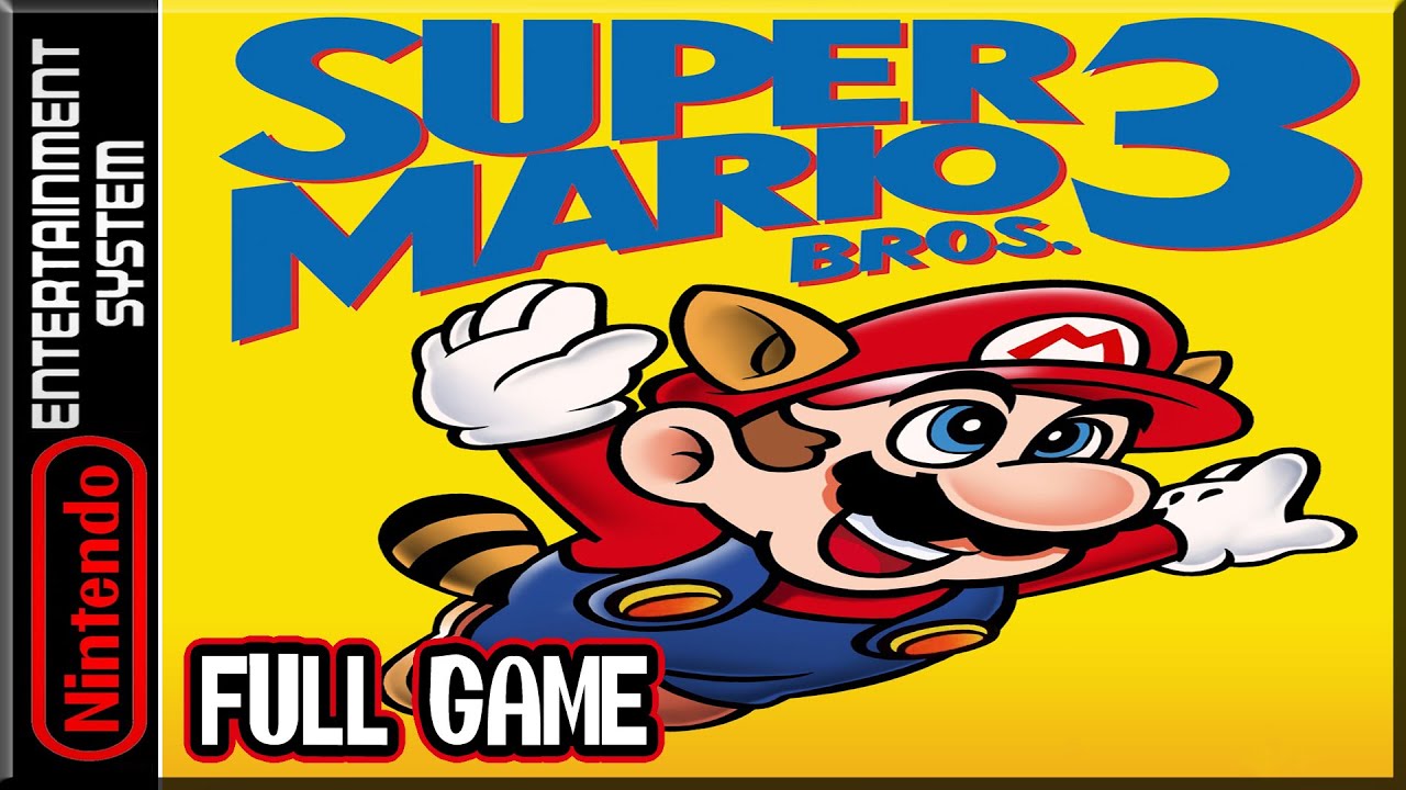 Super Mario Bros 3 - Full Game 100% Walkthrough (NES)