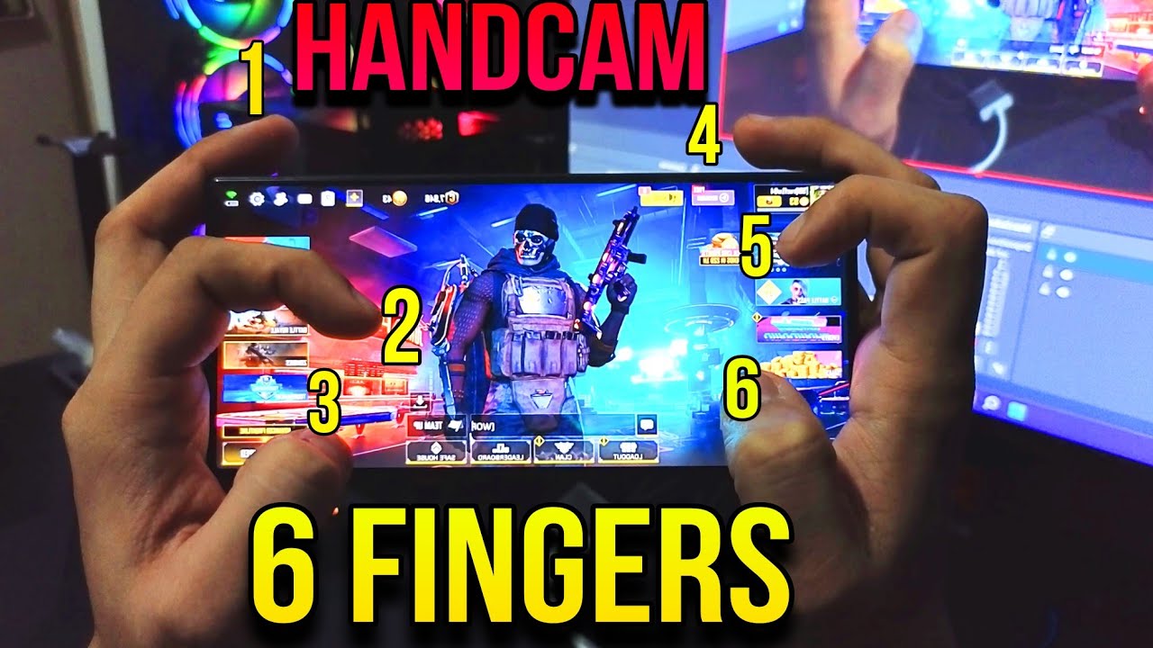 I Played with 6 Fingers Handcam on Phone Solo vs Squad Red Magic 9 Pro COD MOBILE