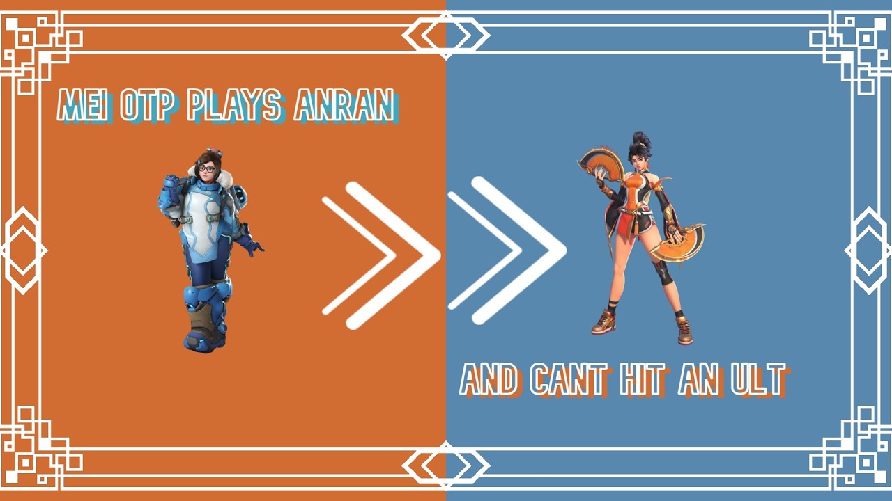 Mei OTP tries Anran │ Hit an ult Challenge impossible│ ( Vod no mic) Masters