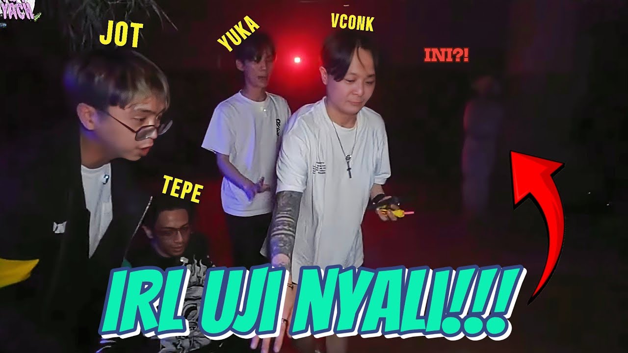 IRL UJI NYALI - A4A CLAN DATENGIN TEMPAT ANGKER!! #BUKANMARAPTHON