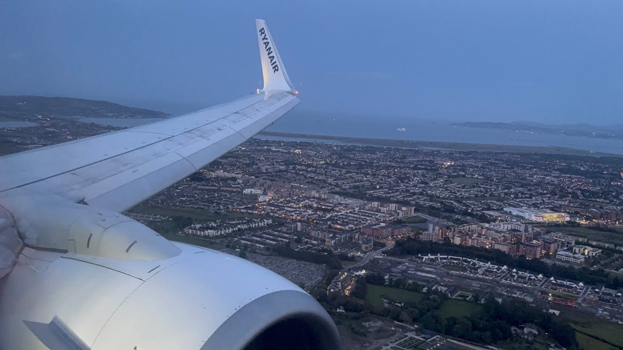 Ryanair firm arrival into Dublin Airport