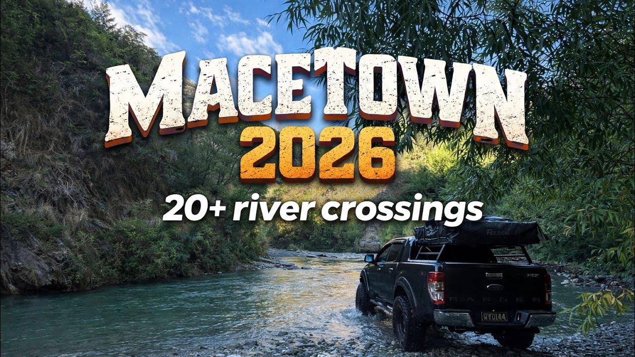 Macetown 2026 - 20+ River Crossings | NZ 4WD