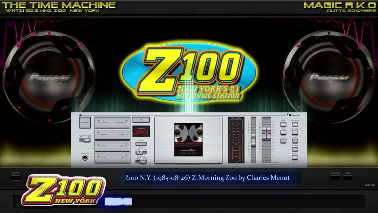 [WHTZ] 100.3 Mhz, Z100 N.Y. (1985-08-26) The Z-Morning Zoo
