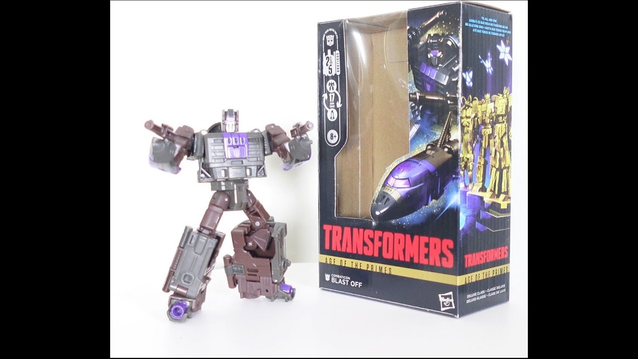 Transformers Age of The Primes Combaticon DX Class Blast Off Combiner Bruticus Unboxing & Reviews