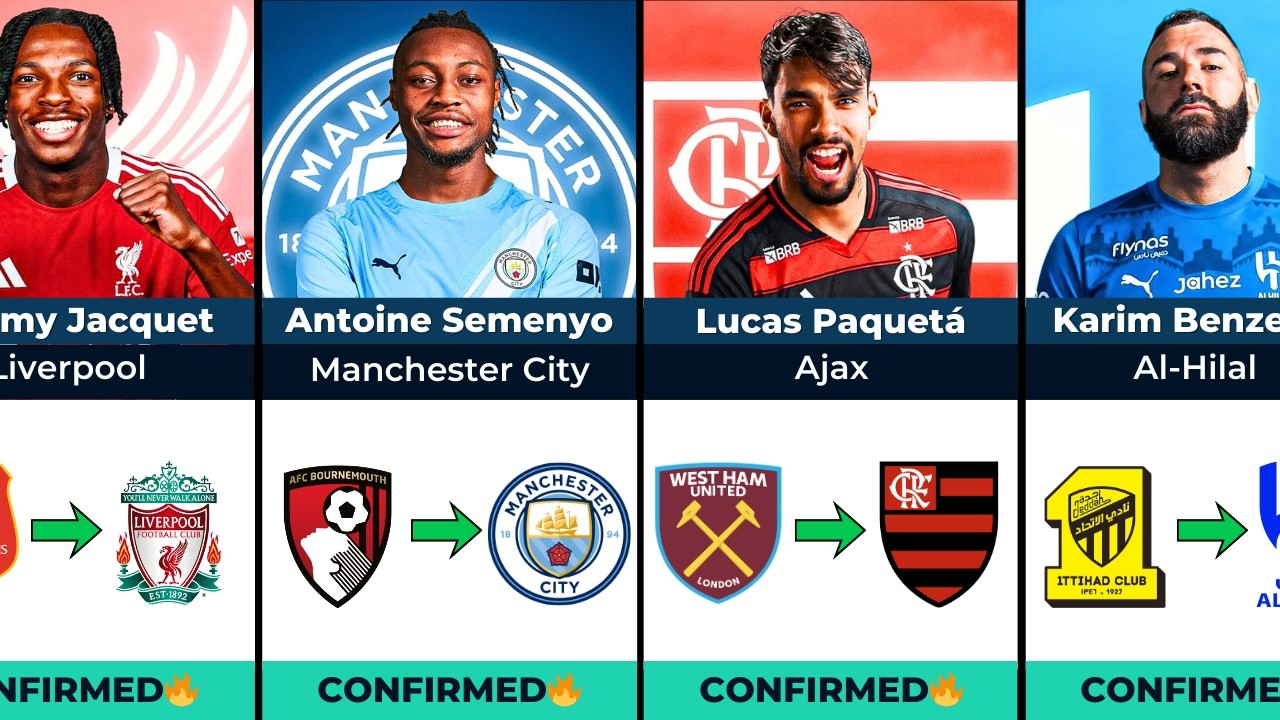 ALL Confirmed Winter Transfers 2026