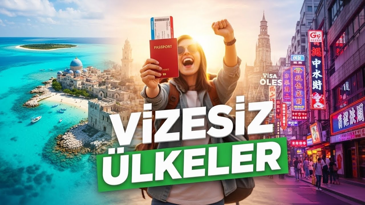 Vizesiz Gidebileceğin &Uuml;lkeler! 🇹🇷✈️ 2025