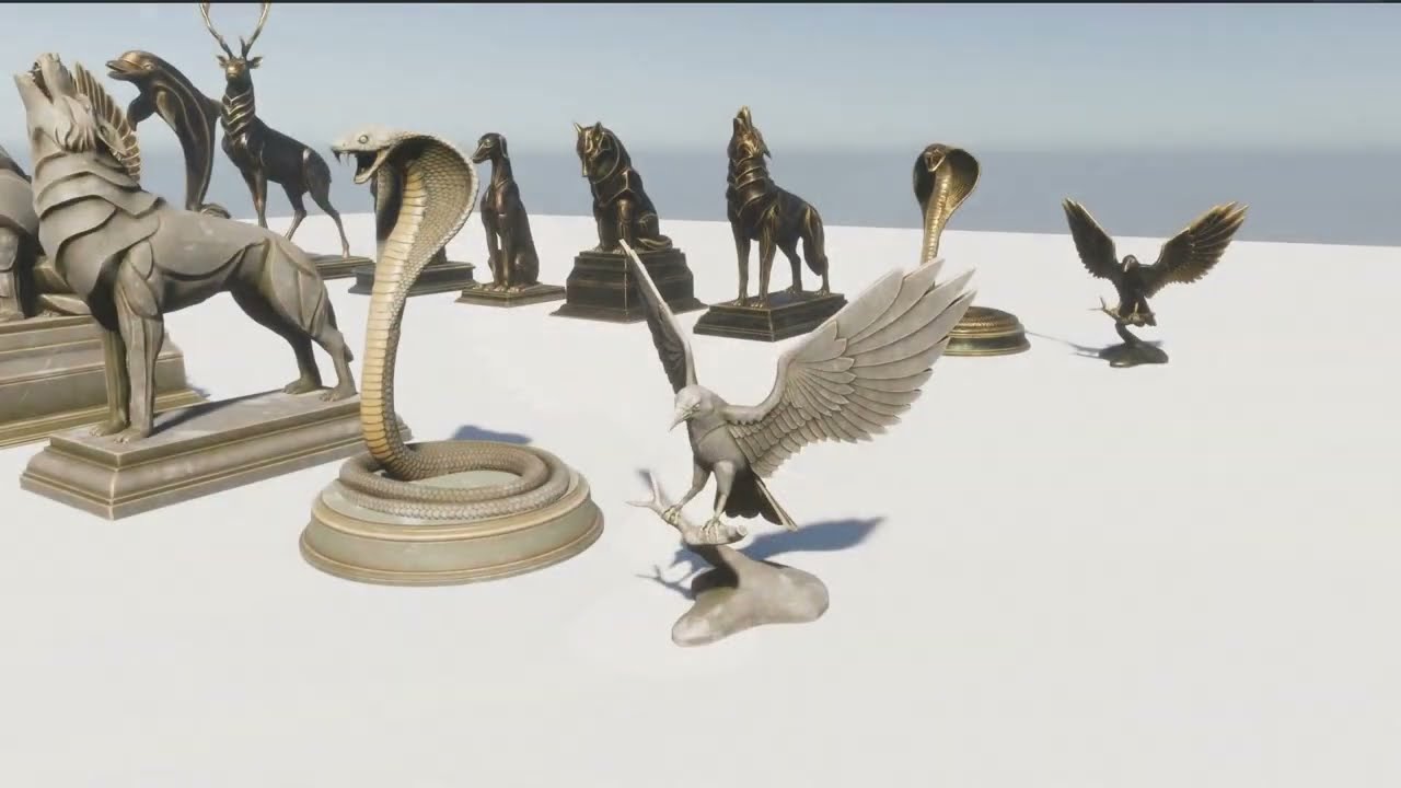 Animal Sculpture un