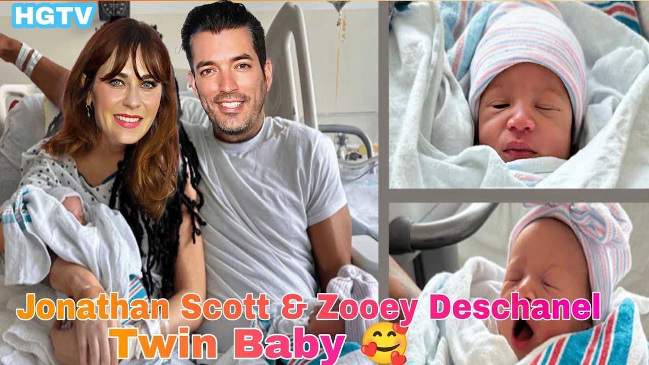 Поздравляем! Близнецы! Джонатан Скотт и Зои Дешанель | Счастливая семья | Братья по недвижимости |😍