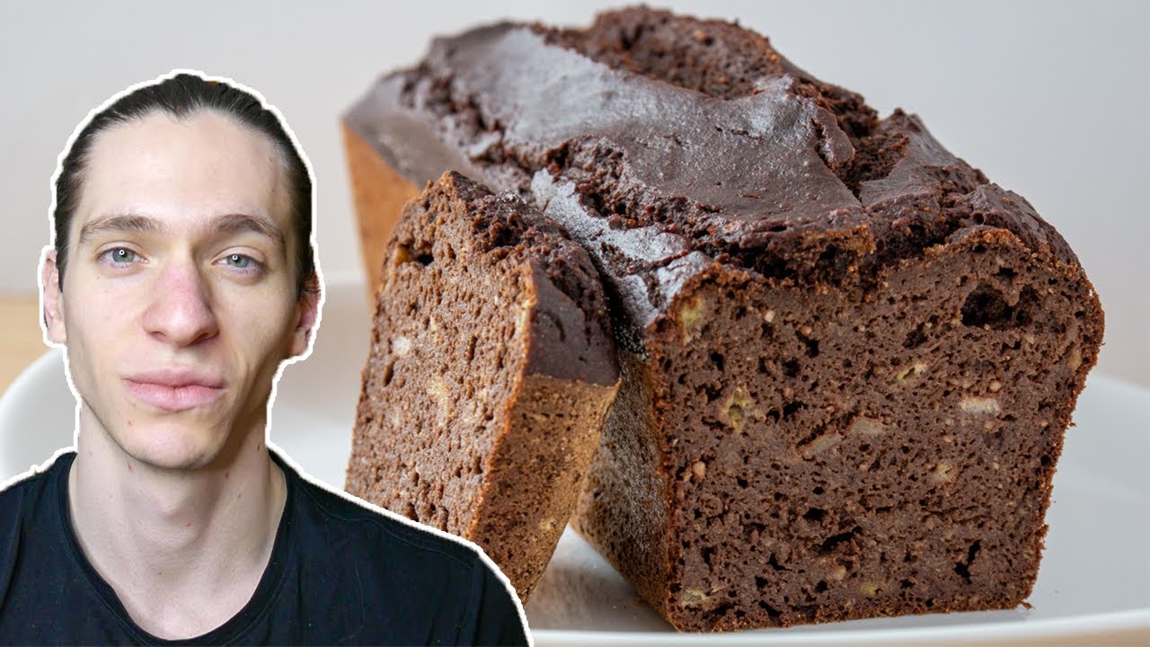 Cake Cacao, Banane et Amande (Sans Gluten) 🍌