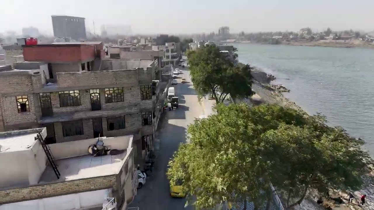 دائرة المشاريع تضع اللمسات الاخيرة على افتتاح كورنيش السفينة في مدينة الاعظمية