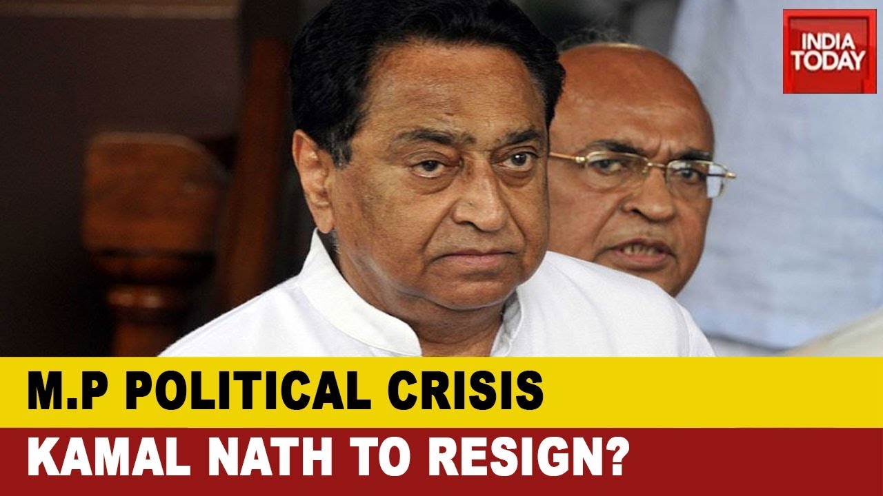 M.P Political Crisis: Kamal Nath To Resign Ahead Of Trust Vote?