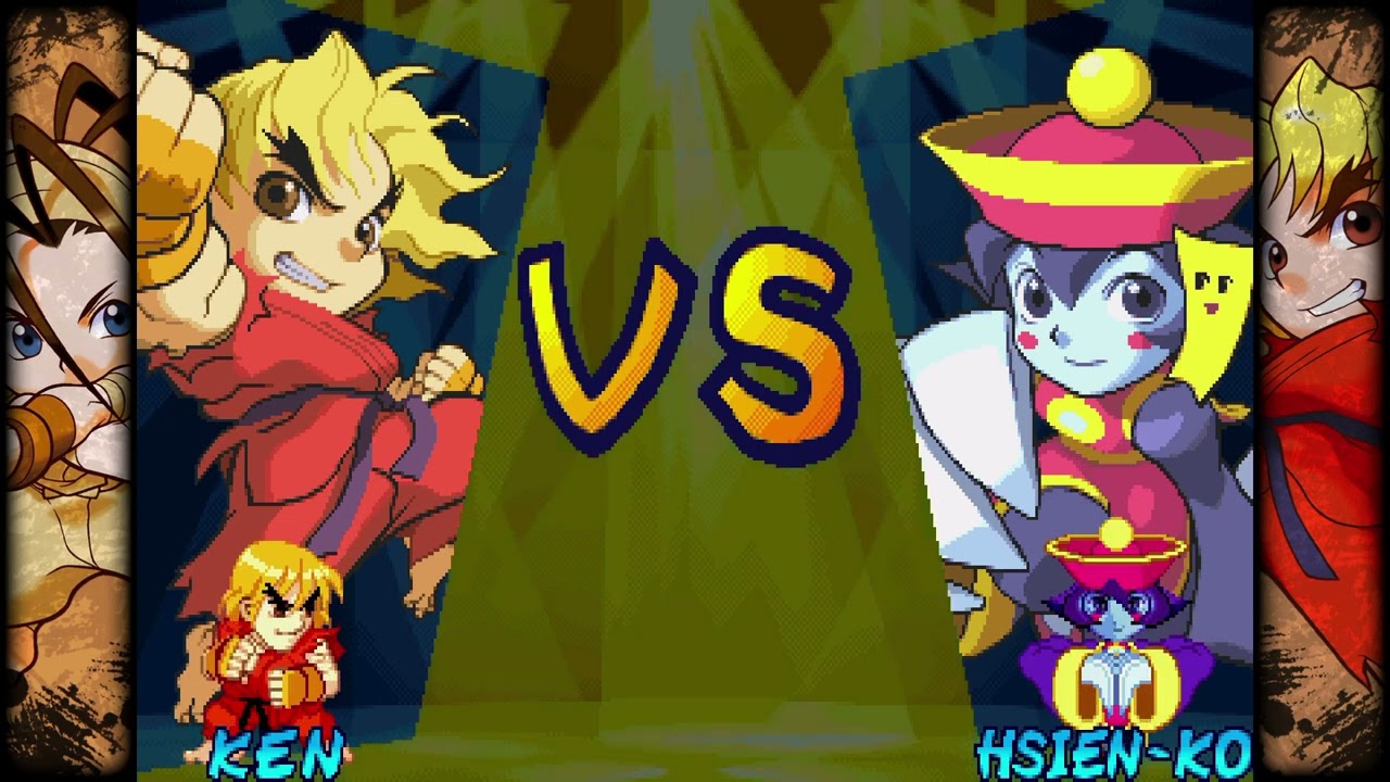 Super Gem Fighter: Mini Mix (Xbox One) Arcade as Ken