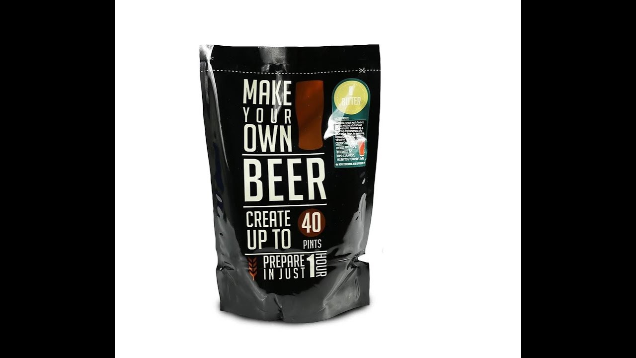 Make your own beer - Malt extract kit from the range #1