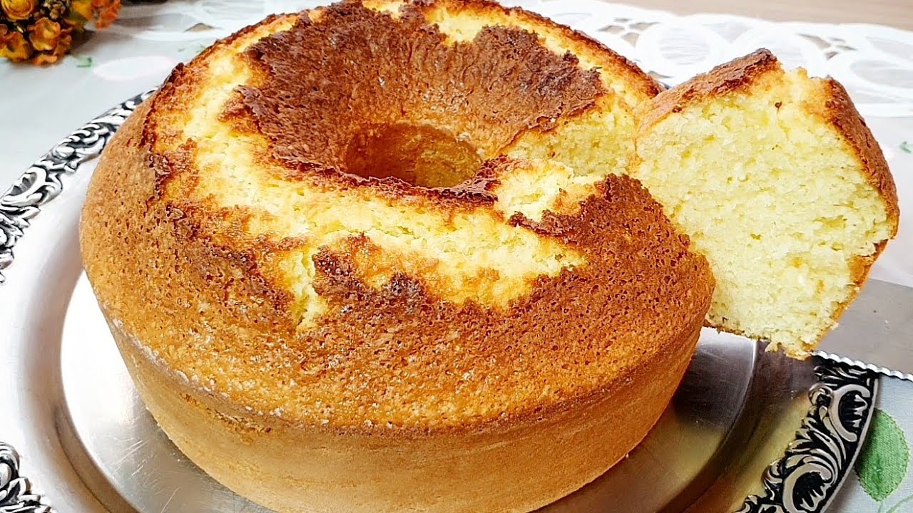 BOLO DE VÓ DE LIQUIDIFICADOR -BOLO SIMPLES, RÁPIDO E FOFINHO